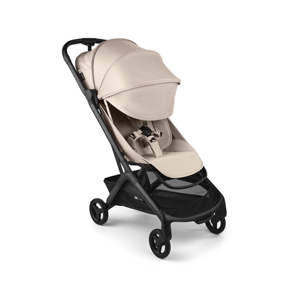 Sportsvogn Butterfly 2 Complete Black/Desert Taupe detalj av hjul