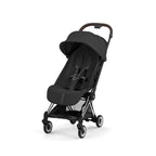 Bakside av Sportsvogn Coya Sepia Black Chrome Brown ramme