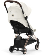 Sportsvogn Coya ultrakompakt Rosegold Off White sikkerhetsseler