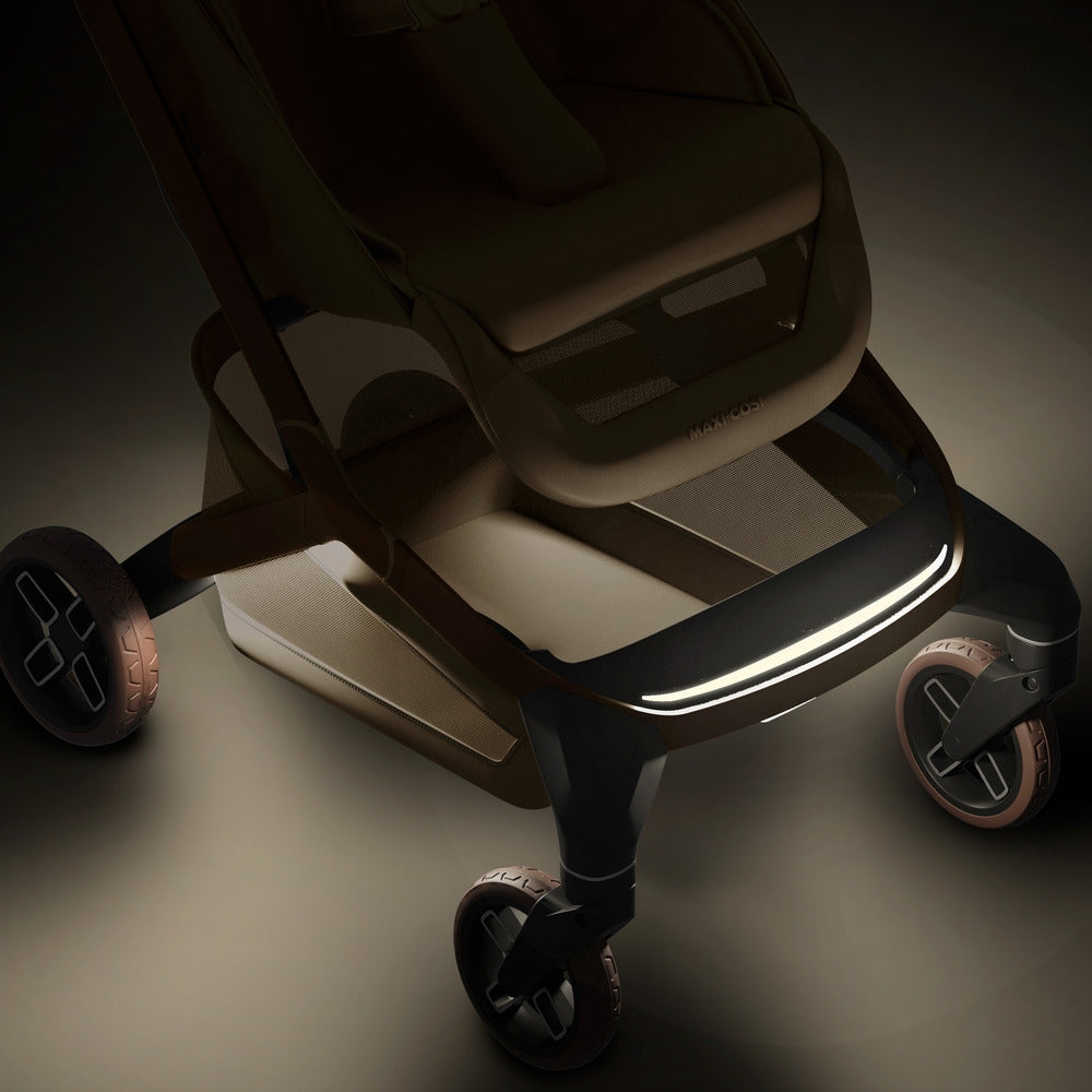 LumiRide LED-system på Sportsvogn Fame Cabin Sapphire Sand