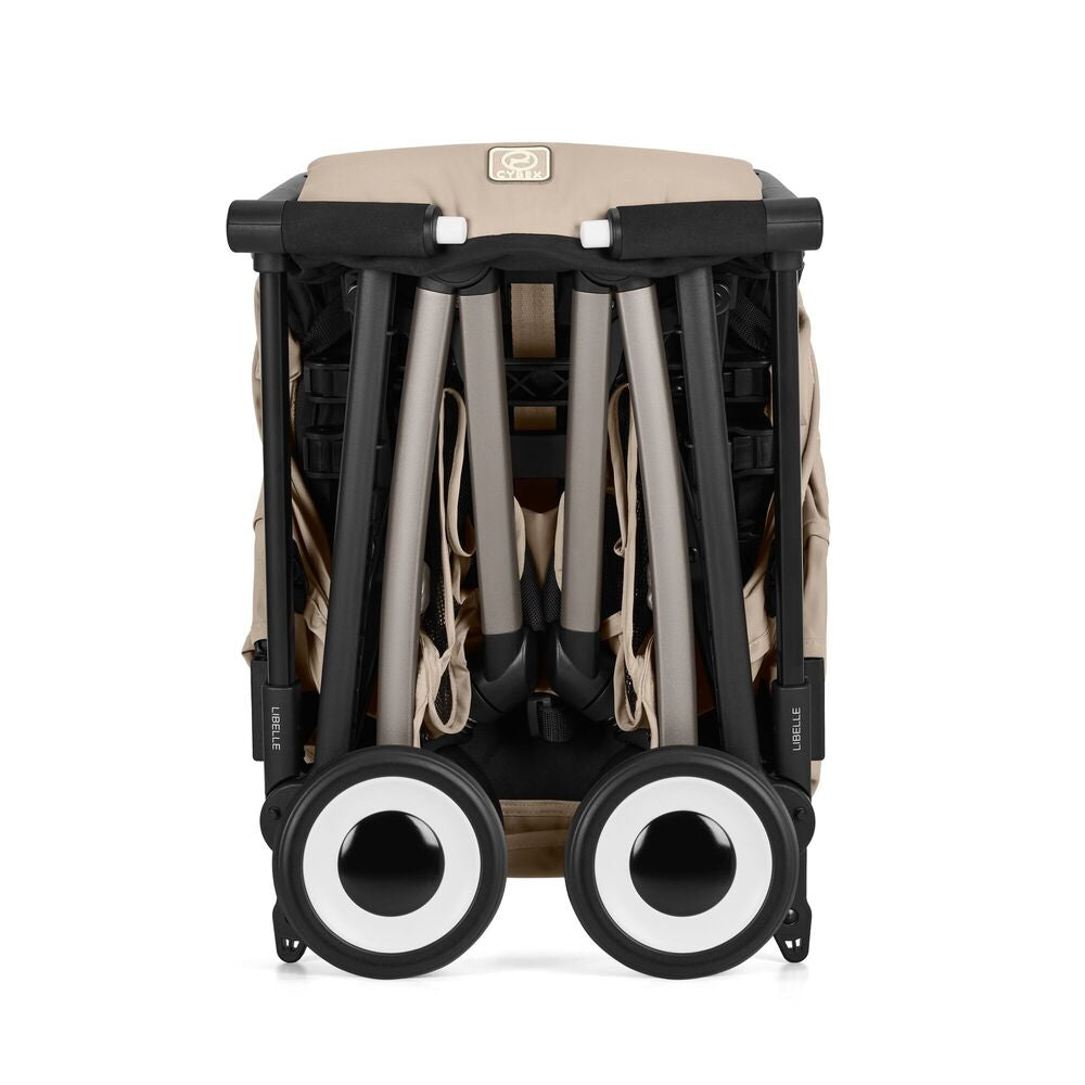 Sportsvogn Libelle Almond Beige Cybex montert med hjul