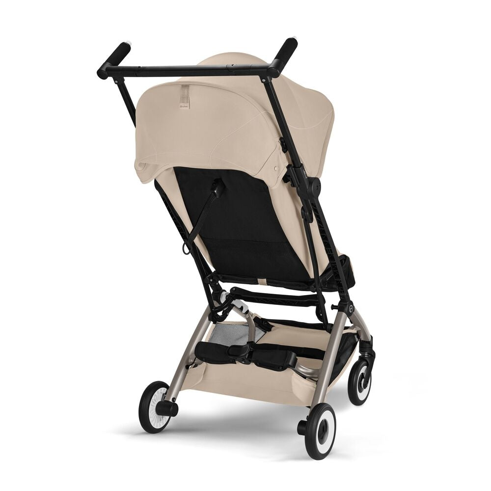 Sportsvogn Libelle Almond Beige Cybex detalj av sikkerhetsseler