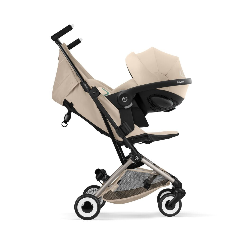 Sportsvogn Libelle Almond Beige Cybex solskjerm