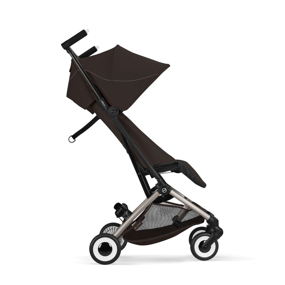 Sportsvogn Libelle Chocolate Brown detalj av hjul