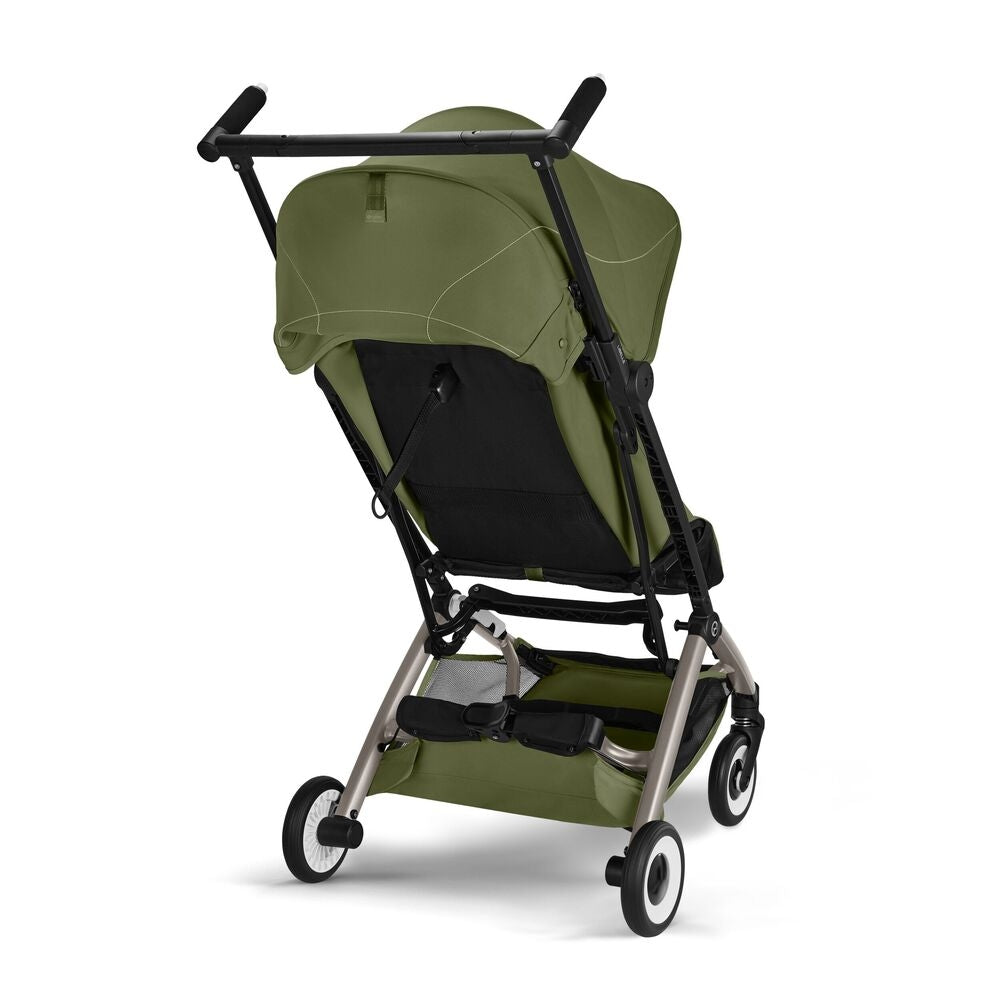 Sportsvogn Libelle Moss Green Cybex detalj av hjul