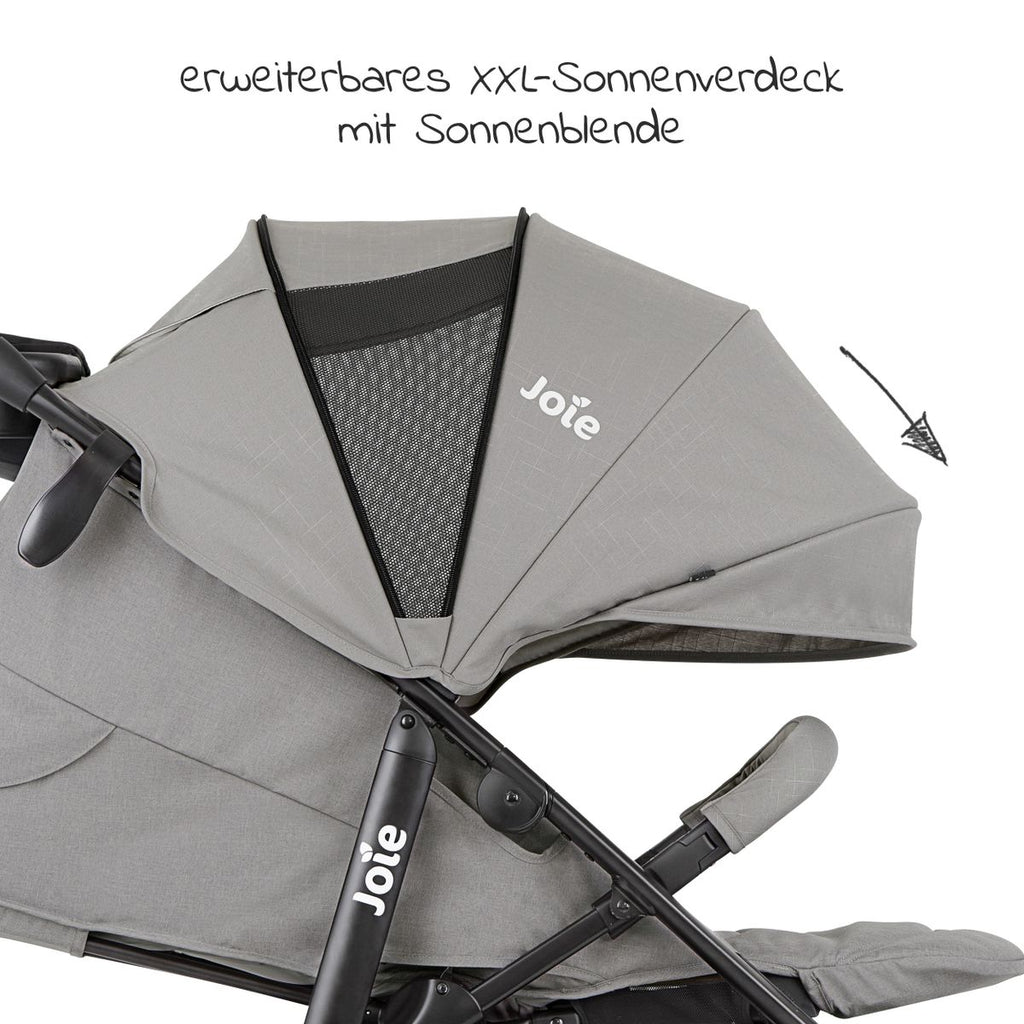 Detalj av 5-punkts sele på Sportsvogn Litetrax opptil 22 kg