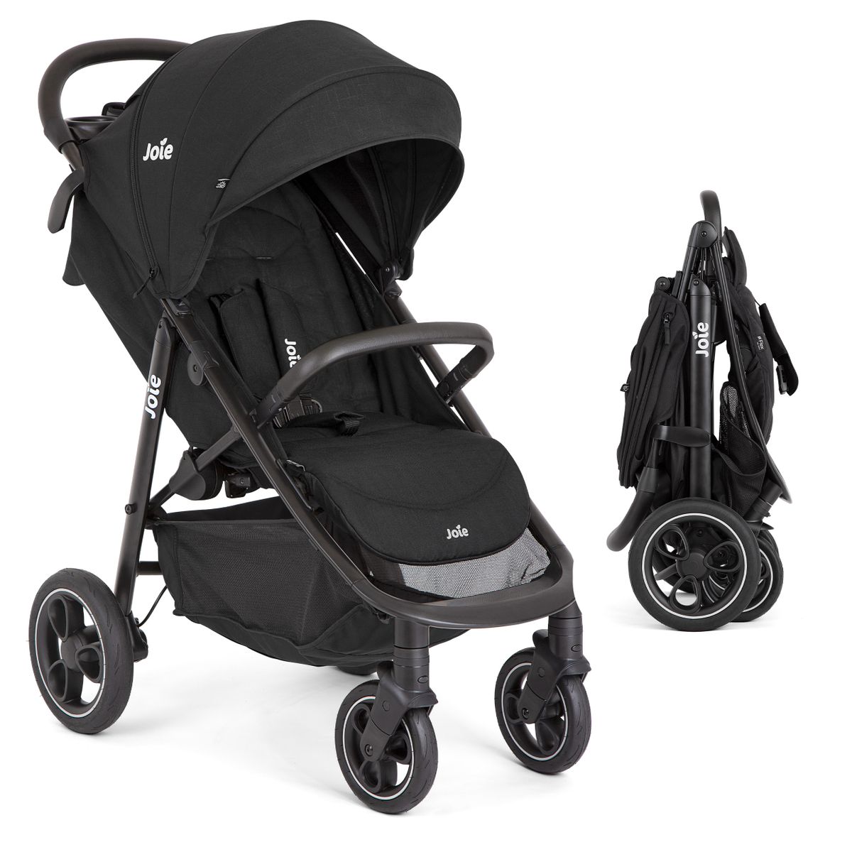 Sportsvogn Litetrax Pro opptil 22 kg detalj av hjul og fjæring
