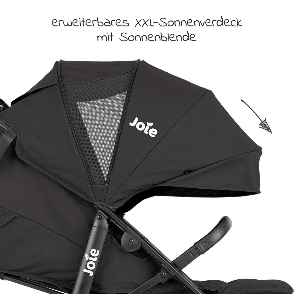 Sportsvogn Litetrax Pro Air justerbar ryggstøtte
