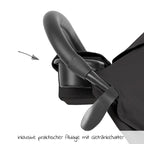 Sportsvogn Litetrax Pro opptil 22 kg detalj av hjul