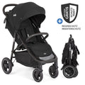 Sportsvogn Litetrax Pro opptil 22 kg med regntrekk forfra