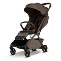Sportsvogn LIYO cabin size IATA-godkjent Mocca Brown forfra