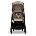 Sportsvogn LIYO cabin size IATA-godkjent Sandstone Beige bakfra