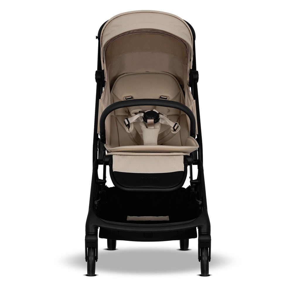 Sportsvogn LIYO cabin size IATA-godkjent Sandstone Beige bakfra