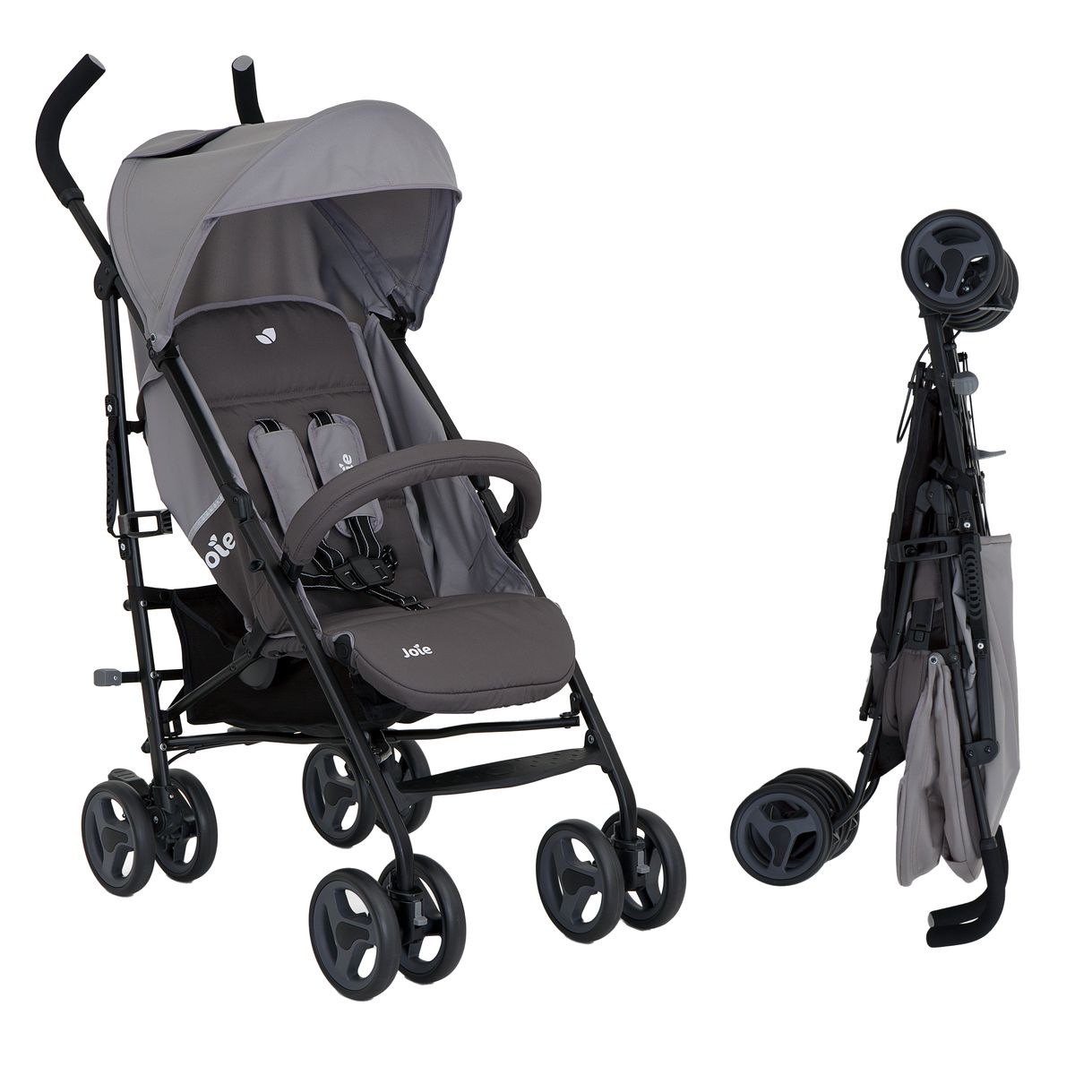 Sportsvogn Nitro LX 7,7 kg med liggeposisjon Dark Pewter front