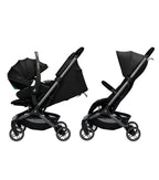 Sportsvogn Oxford Cabin Onyx Black sammenklappet