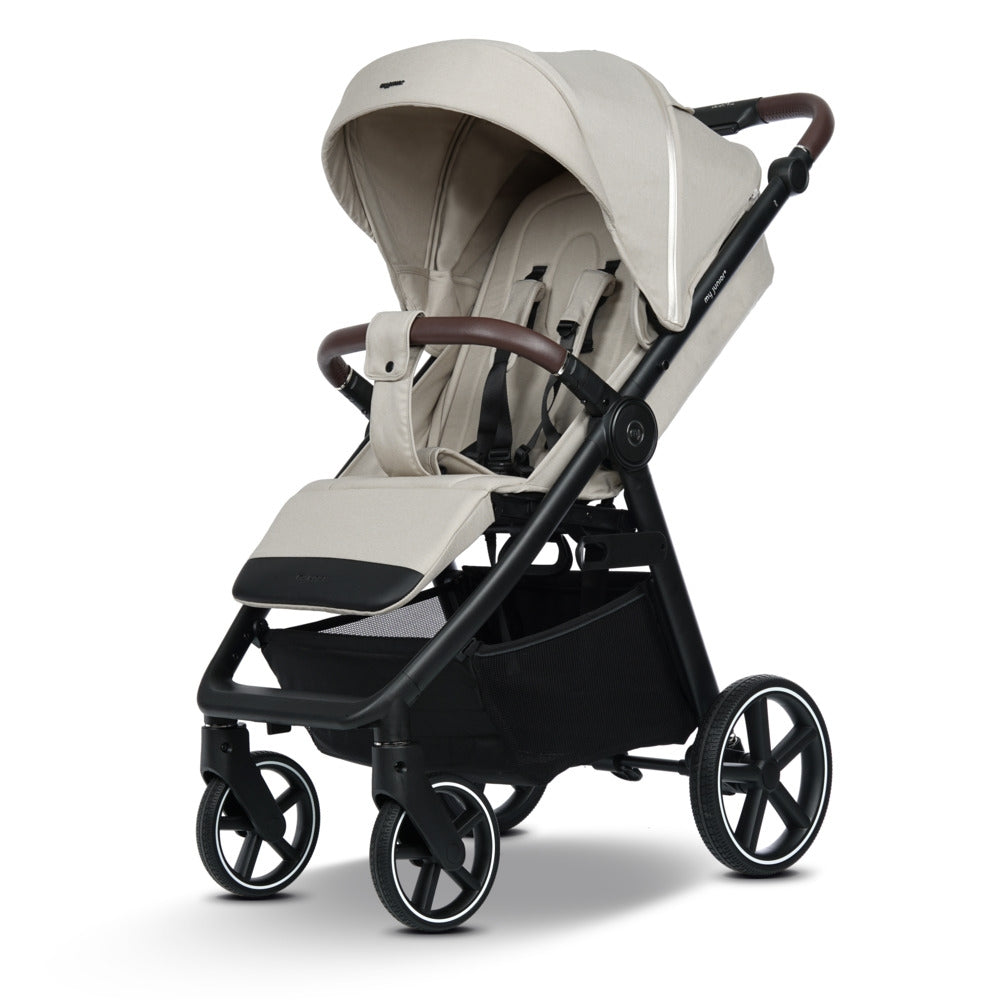 Sportsvogn PLIA 2 Air med UV50+ solskjerm, Desert Bloom - My Junior forfra