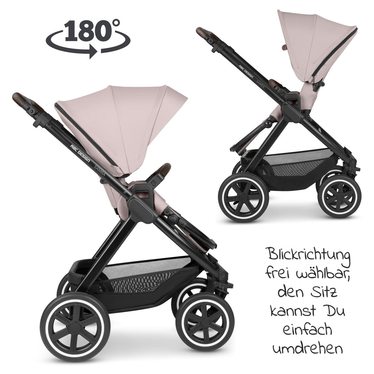 Montert Sportsvogn Samba Pure Edition med sportssete