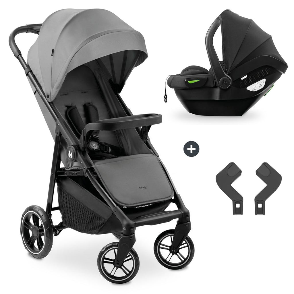 Sportsvogn Shop N Care 2-i-1 reisesett med bilstol foran