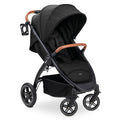 Sportsvogn UpTown med liggefunksjon 22 kg Melange Black forfra