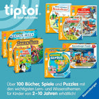 Språkspill tiptoi fra 3 år 1-4 spillere - Ravensburger detalj av spillplan