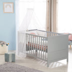 Bilde av ombyggingshjørner til Sprinkelseng med 3-trinns justerbar bunn 70 x 140 cm taupe