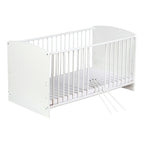 Sprinkelseng med komplett utstyr Classic White 70x140 cm bakside