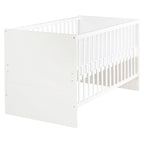 Sprinkelseng Lilo med justerbar bunn 70 x 140 cm hvit forfra