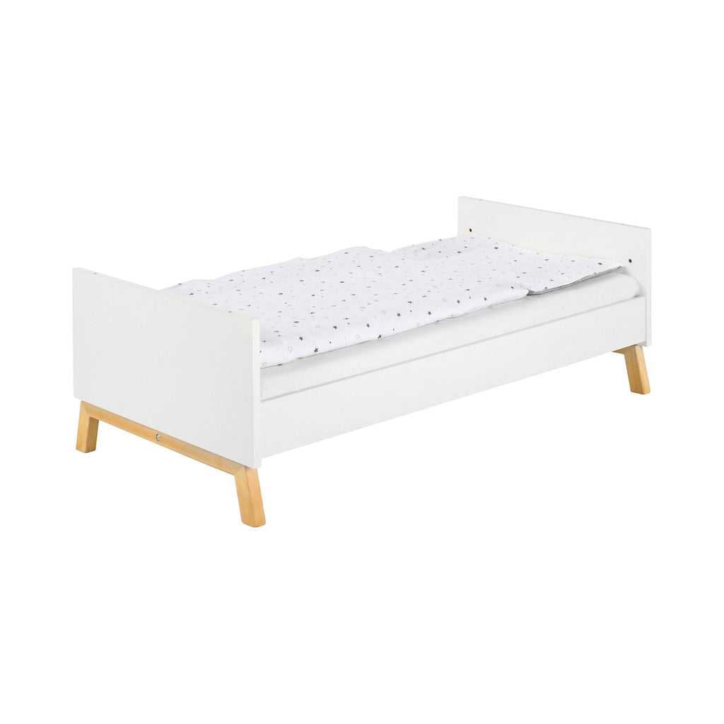 Sprinkelseng Miami 70x140 cm massiv bøk bakside