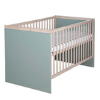 Sprinkelseng Selva 70x140 cm forfra i Reed Green