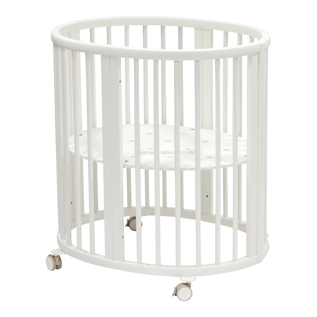 Sprinkelseng Sleepi Mini med ombygningssett bakside