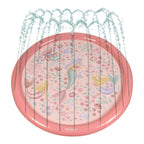 Sprinklermatte 150 cm Dreamy Mermaid med vannsprut bakside
