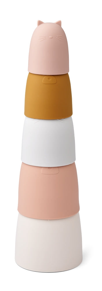 Stableleke Anneli silikon rose multi mix - Liewood detalj