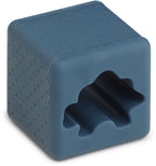 Stablelokker i silikon 16 stk Loren blue multi mix montert