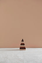 Stablepyramide Natur Neo i tre med tall og prikker