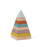 Stablepyramide Neo i bøk forfra