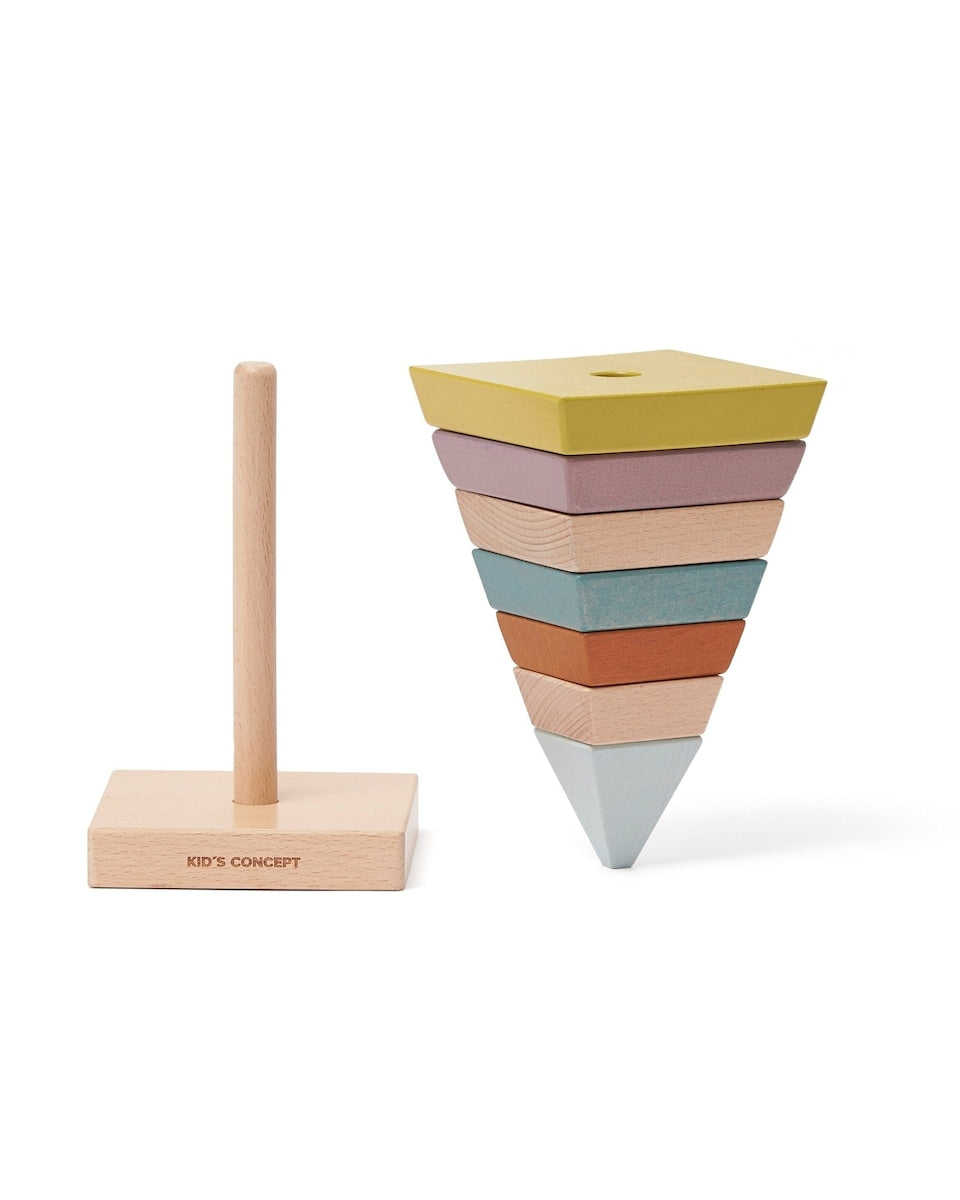 Stablepyramide Neo i bøk bakside