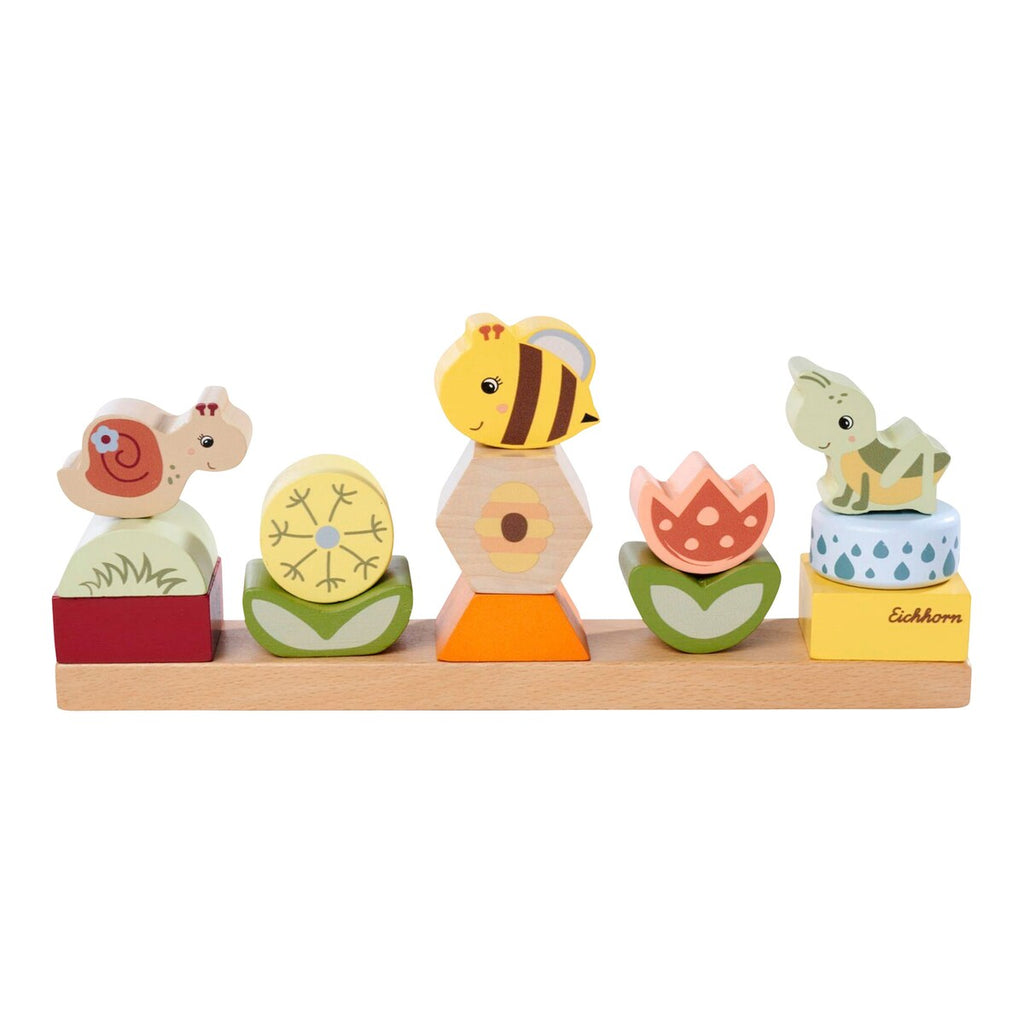 Stablespill sorteringsbrett 14 deler i bøketre fra 2 år montert