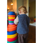 Stablesteiner Mini rainbow 6-delers sett fra 12 mnd - Stapelstein