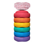 Stablesteiner Original Mini rainbow 7-delers sett forfra