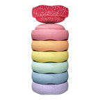 Stablesteiner Original Mini rainbow 7-delers sett - Stapelstein