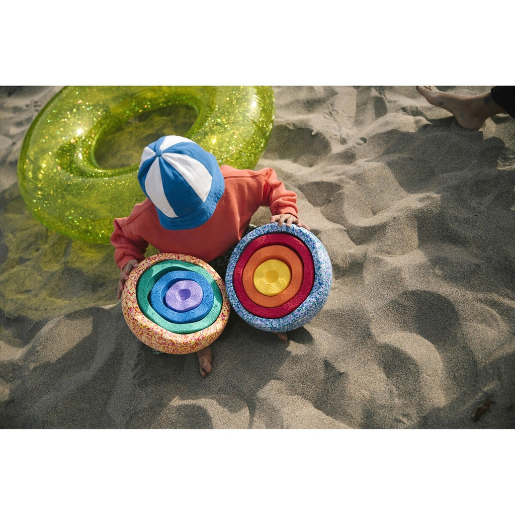 Stablesteiner Summer Rainbow 8-delers sett - Stapelstein