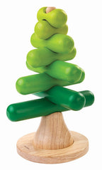 Stabletårn tre-design i gummitre 14 x 14 x 21,5 cm forfra