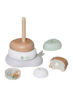Stabletårn i tre FSC® 17,5 cm 5 deler bakside