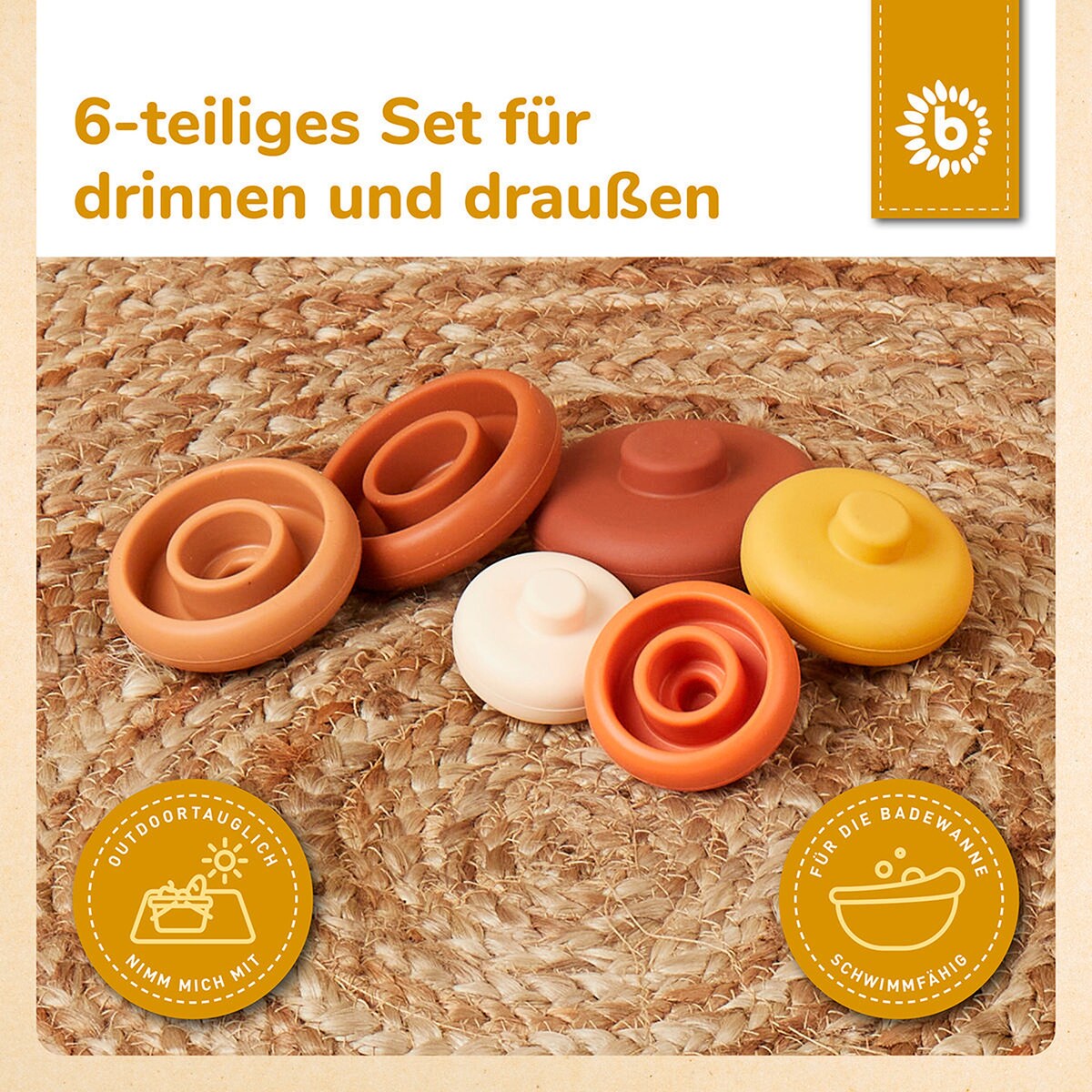 Stabletårn i silikon Chocolate Bliss emballasje