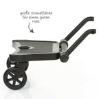 Ståbrett Kiddie Ride On 2 med fjærede hjul bakside