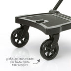 Detalj av fjærede hjul på Ståbrett Kiddie Ride On 2