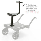 Ståbrett Kiddie Ride On 2 med valgfritt sete