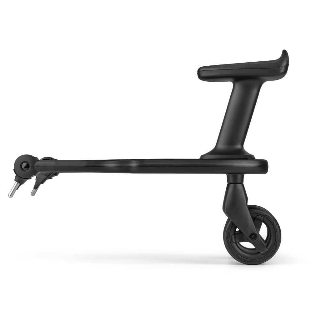 Detalj av hurtigkoblingssystem på Ståbrett med avtagbart sete for barnevogn - Bugaboo