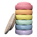 Stapelstein Rainbow sett 7 deler front