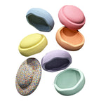 Stapelstein Rainbow sett 7 deler i lek inne